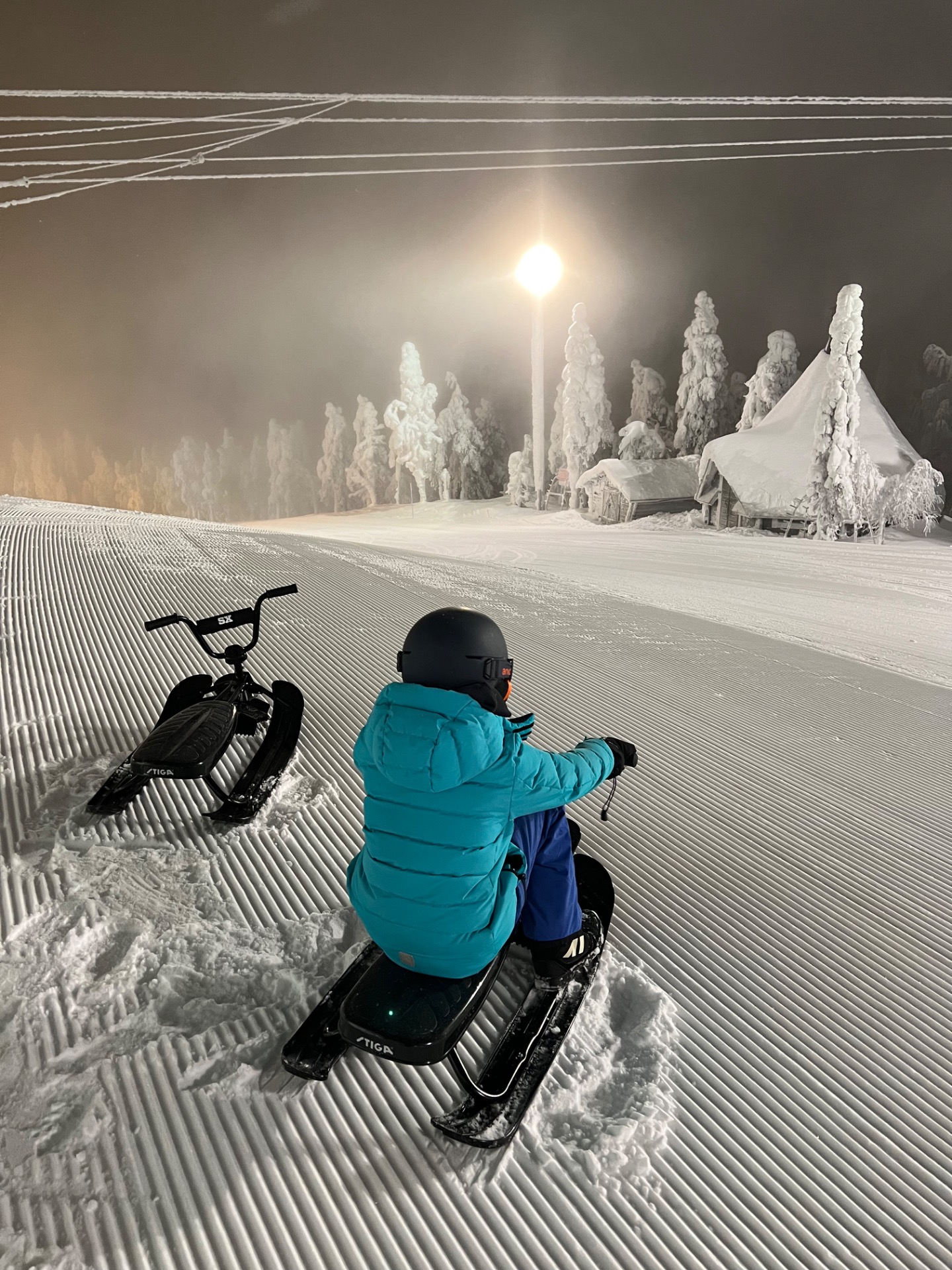 Stigailua rinteissä